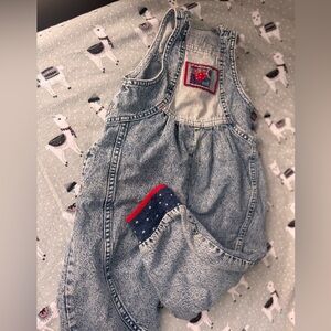 Vintage little Levi’s toddler size 4 denim made in USA  Overalls
